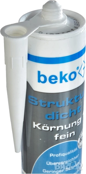 Пластоеластичен Уплътнител за Фуги, Мраморни Гранули, за Газобетон, Зидария и Мазилка Beko WS 230330, снимка 1