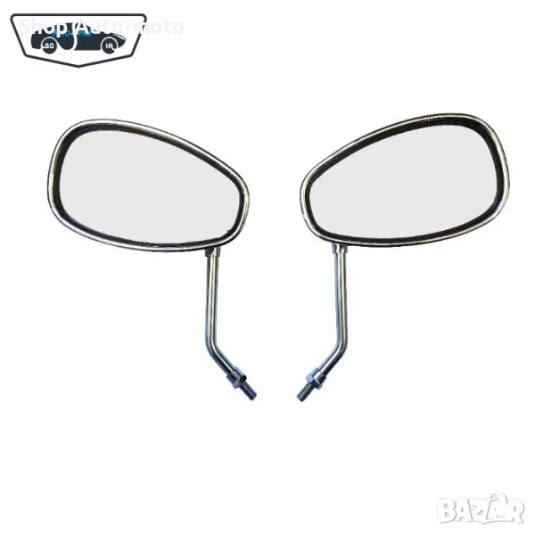 К-т огледала за мотоциклети Automat, Ф10, 2бр, снимка 1