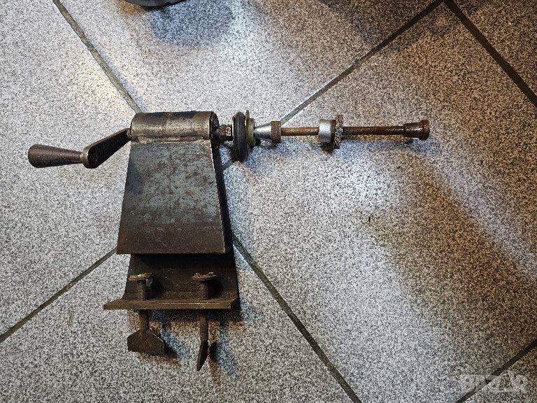 машинка за навиване на трансформатор трансформатори  бобини  - солидна здрава майсторска изработка, снимка 1