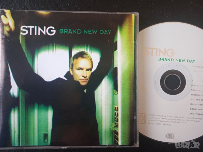 Sting – Brand New Day - матричен диск Стинг, снимка 1