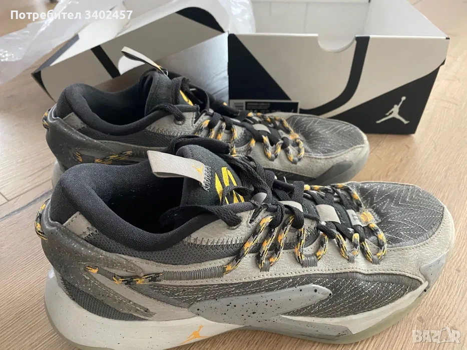 Баскетболни обувки, размер 44,5, Jordan, много добро състояние, снимка 1