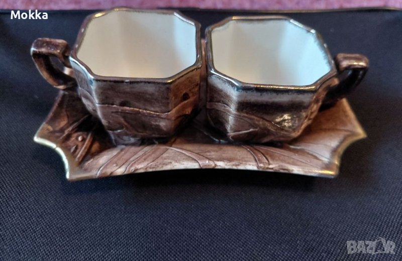 Комплект декоративни чашки за кафе, снимка 1