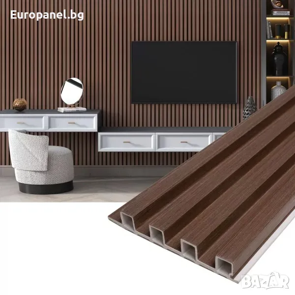 Декоративен PVC Панел – Фенси – 16 х 2.4 х 266 см, снимка 1