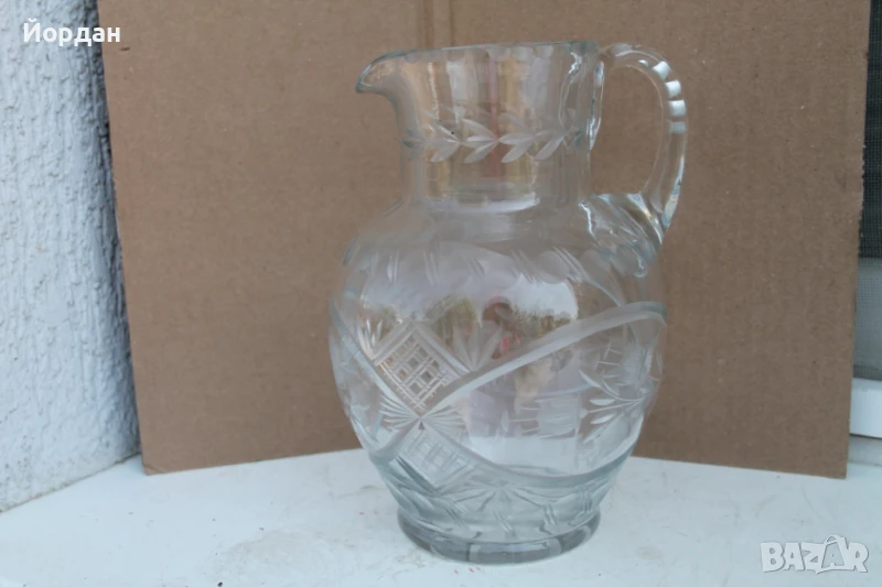 Немска кристална кана, снимка 1