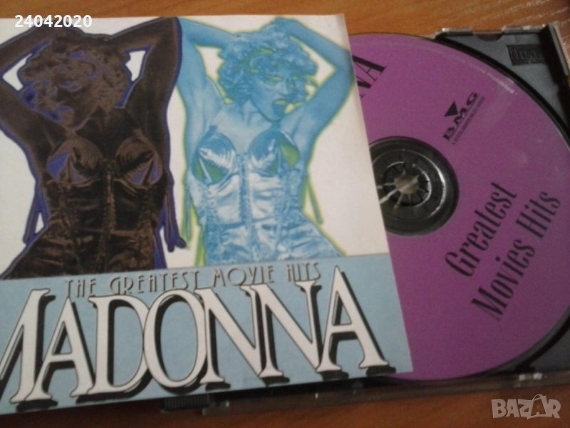 Madonna - The Greatest Movie Hits матричен диск, снимка 1