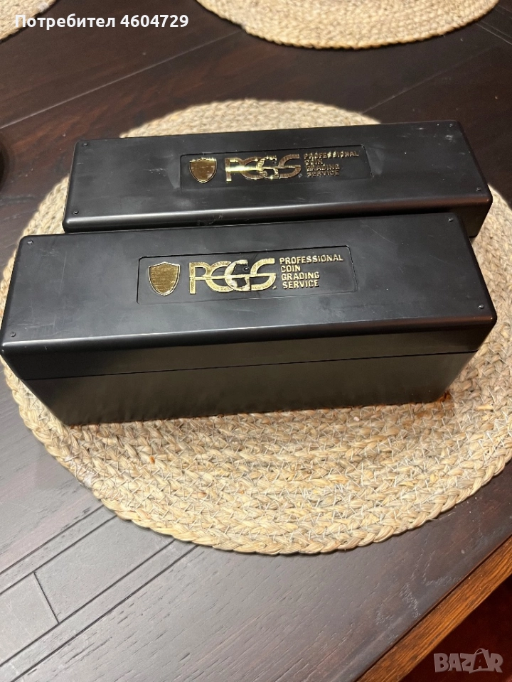Кутия за монети pcgs, снимка 1