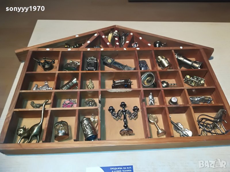 дървена къща с златинки-ретро колекция-внос швеицария, снимка 1