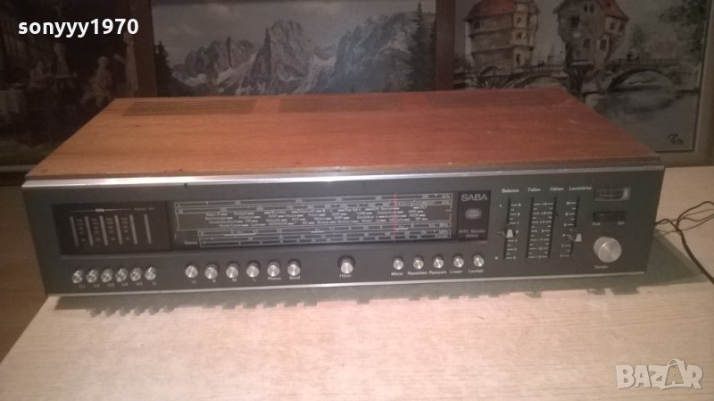 SABA HIFI STUDIO 8050 STEREO RECEIVER-ВНОС ХОЛАНДИЯ, снимка 1