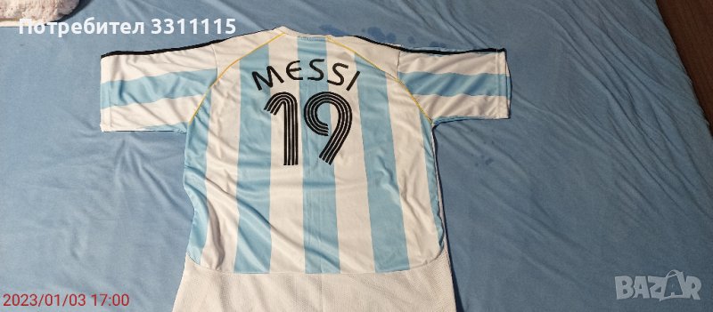фланелка на Меси , Аржентина , снимка 1