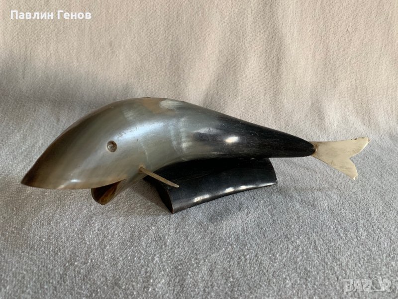 Стар сувенир от рог / кост, снимка 1