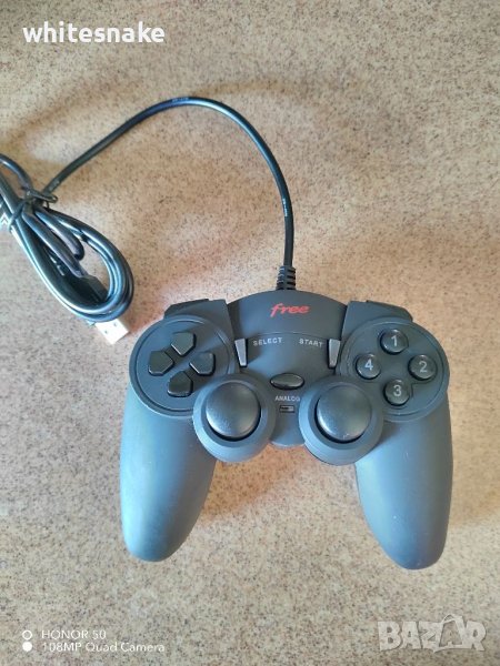 Free EG-C1036b Original Gamepad Freebox, Video Game USB Controller , снимка 1