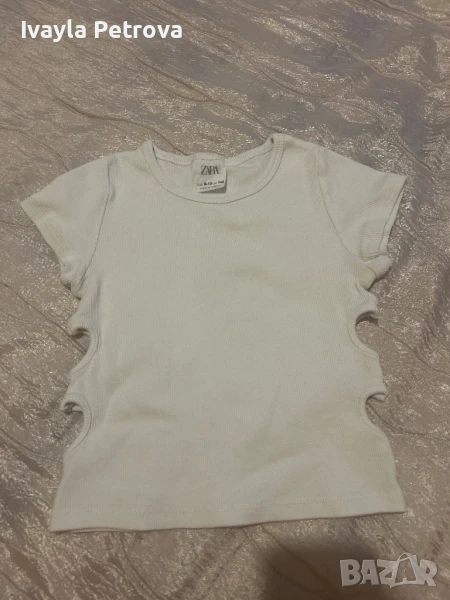Момичешка блуза от ZARA 9-10 годишно, 140 см, снимка 1