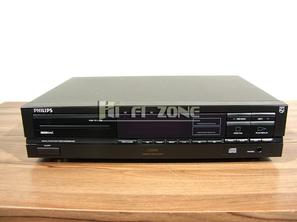 CD PLAYER Philips cd-604 /1 в Ресийвъри, усилватели, смесителни пултове в  гр. Сливен - ID40149507 — Bazar.bg