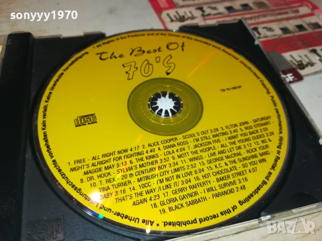 THE BEST OF 70 S-CD 1804251334, снимка 2 - CD дискове - 49940625