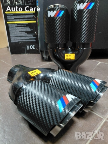 Накрайник за ауспух Mpower Размери 60мм/ 2х76мм/230мм Цена за брой 82.50лв  , снимка 2 - Аксесоари и консумативи - 47178196