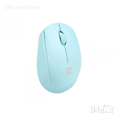 Natec Mouse Stork Wireless 1600DPI Optical, Blue Безжична Оптична Мишка, снимка 4 - Клавиатури и мишки - 52807534