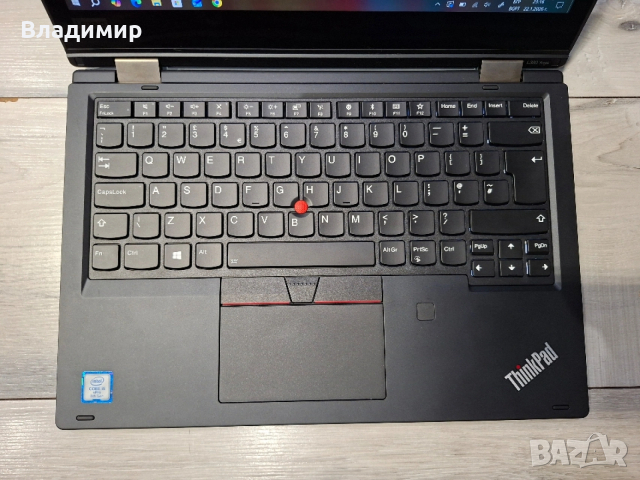 Lenovo Yoga L380-i5 8350u/8гб/256гб м.2/Подсветка, снимка 5 - Лаптопи за дома - 53199367