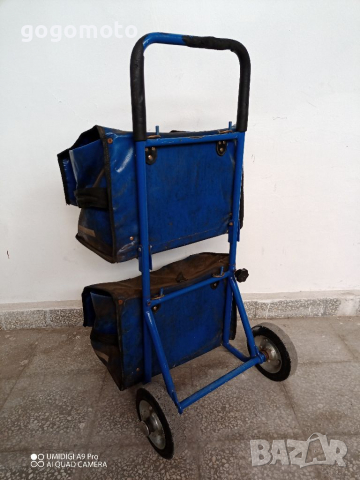 Яка шаранджийска товарна количка за рибари, за такъми, инструменти и ..., снимка 4 - Куфари с инструменти - 36397220