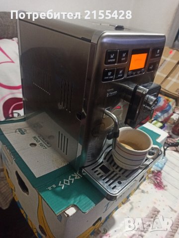 Кафемашина Saeco Exprelia  Инокс , снимка 3 - Кафемашини - 43007897