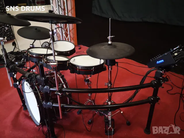 🥁 Alesis Strata Prime – Ново поколение електронни барабани | Пълен комплект с модул, снимка 2 - Ударни инструменти - 49942679