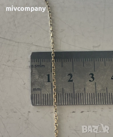 Златен синджир 4.52гр.64см., снимка 4 - Колиета, медальони, синджири - 53443814