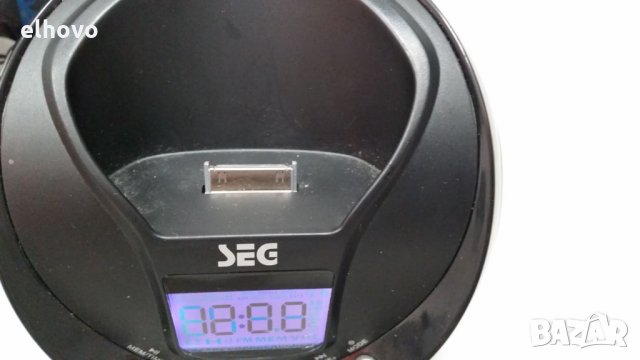 Радиочасовник SEG CR 116I, снимка 4 - Радиокасетофони, транзистори - 27218574