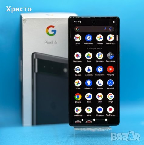 Google Pixel 6, 6GB RAM, 128GB, Dual SIM, Stormy Black, снимка 4 - Други - 43698801