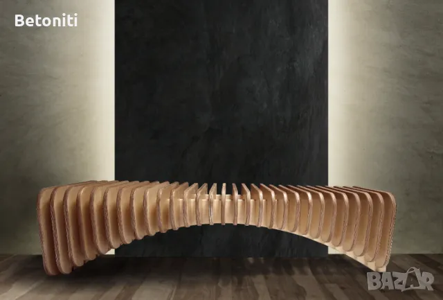 Дизайнерска параметрична пейка, снимка 2 - Други - 47835612