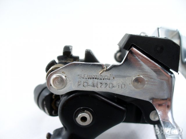 Shimano Deore XT FD-M770-10 3x10 декланшор за МТБ планински байк, 34.9mm clamp, снимка 8 - Части за велосипеди - 37587116