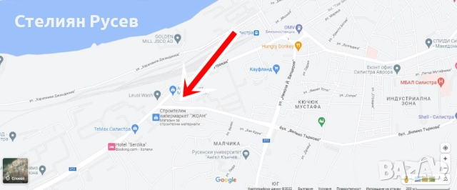 гараж / работещ бизнес / имот / склад / цех в гр. Силистра 98кв.м - до магазин Жоан / до Даритранс -, снимка 2 - Производствени сгради - 51982639