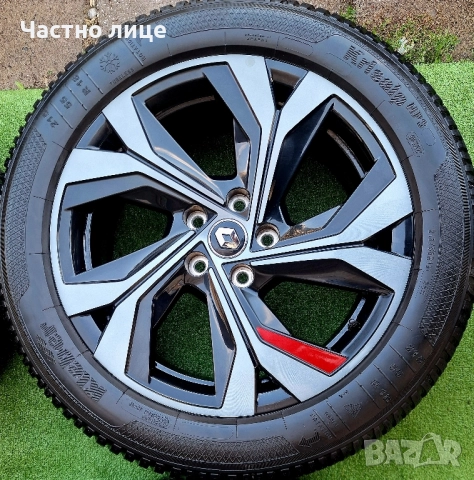Продавам 4бр оригинални 18-ки джанти с зимни гуми KLEBER Krisalp HP3 SUV за Рено Аркана, Каптур , снимка 2 - Гуми и джанти - 52168468