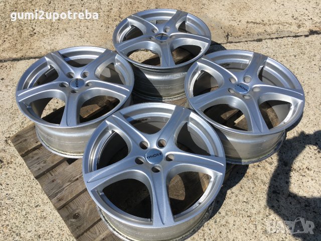  18" джанти 5х112 Мерцедес Е Класа Mercedes W213 Ауди А6 RONAL R56 ТОП , снимка 7 - Гуми и джанти - 28503578