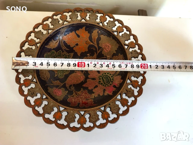 Прекрасен Стар Бронзов Съд-Фруктиера, снимка 8 - Антикварни и старинни предмети - 51156929