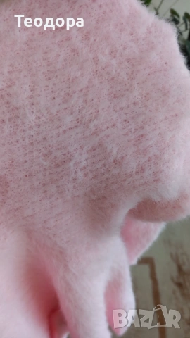 Пухкава и топла блуза, снимка 2 - Блузи с дълъг ръкав и пуловери - 53138327