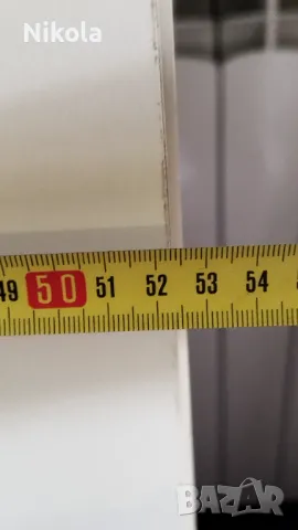 Офис шкаф - еднокрил гардероб с рафтове 52/196/35,5 - бял, снимка 7 - Гардероби - 49611235