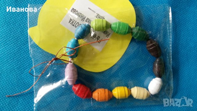 Ръчна изработка на бижута от хартия и квилинг  0.50лв, снимка 3 - Колиета, медальони, синджири - 27826811