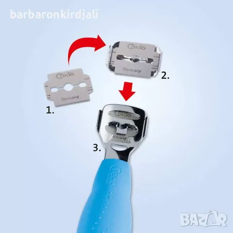 Credo Solingen Кюрета 01513-S, снимка 2 - Педикюр и маникюр - 49406263