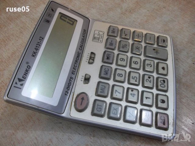 Калкулатор "KENKO - KK 6131 - 12" работещ, снимка 4 - Друга електроника - 28683844