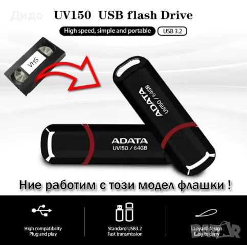 Прехвърляне (конвертиране) на записи от видеокасети VHS, VHS-C и miniDV., снимка 4 - Плейъри, домашно кино, прожектори - 50385919