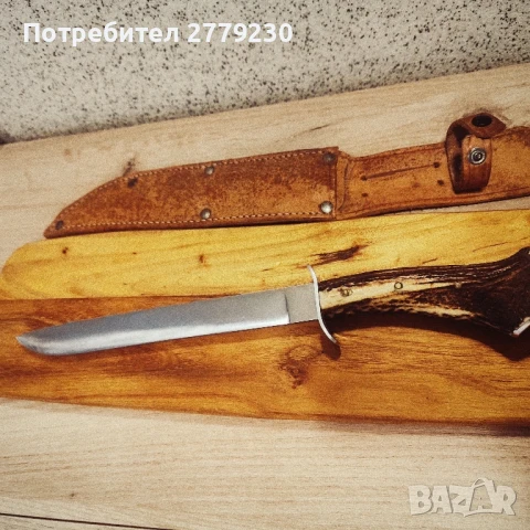 Ловен дълъг нож касапски от колекция , снимка 7 - Ножове - 50754952