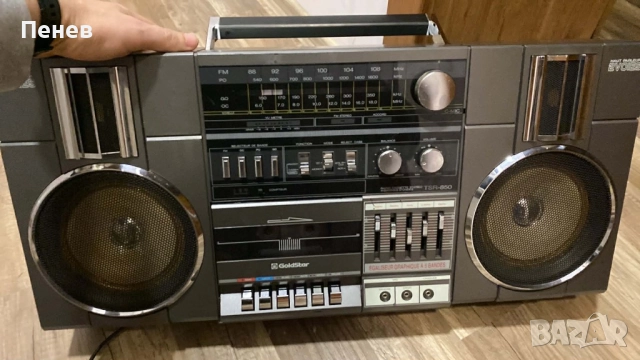 Касетофон GoldStar TSR-850, снимка 4 - Радиокасетофони, транзистори - 52861193