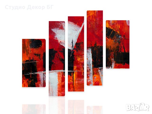 Картина Абстракция 5 части #292, снимка 2 - Картини - 13524866