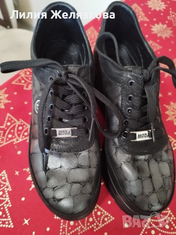 Нови дамски обувки,естествена кожа,номер37, снимка 4 - Маратонки - 52351850