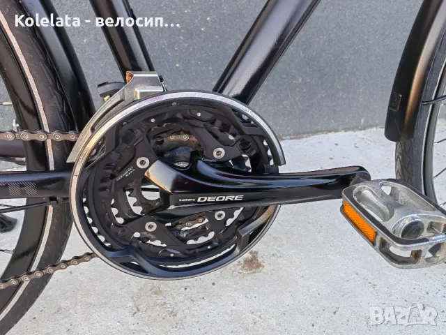 28" Riverside, Deore XT, L размер, алуминиев трекинг велосипед, снимка 7 - Велосипеди - 50040479