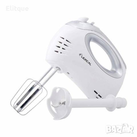Миксер с пасатор 2 в 1 Lexical LMX-1703, 250W, 5 скорости, 5 приставки, снимка 3 - Миксери - 52866326