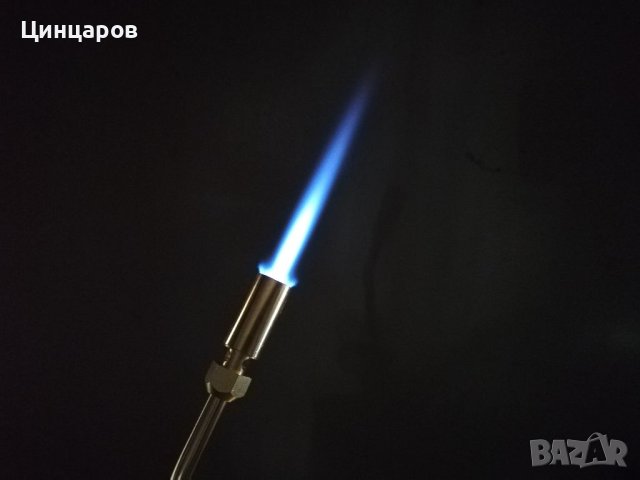 Горелка с флакон мап газ 3100 градуса и приставка-подгряване,топене,спояване , снимка 7 - Други машини и части - 40733496