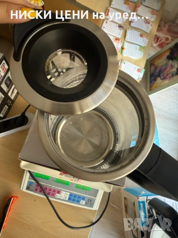 Стъклена кана Severin 1L, 220W, снимка 2 - Кани - 51730492