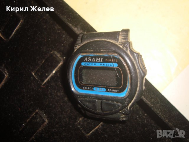 ASAHI РЕТРО РЯДЪК МОДЕЛ КВАРЦОВ ЕЛЕКТРОНЕН МАРКОВ ЧАСОВНИК 21947