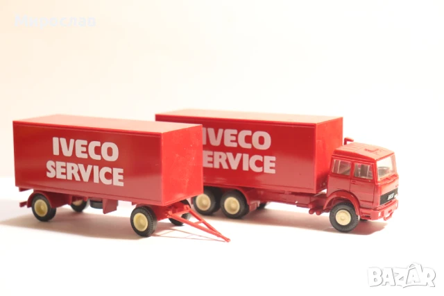 HERPA H0 1/87 IVECO TURBO KАМИОН МОДЕЛ TIR, снимка 4 - Колекции - 51073541
