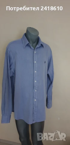 POLO Ralph Lauren Pique Cotton  Mens Size 2XL ОРИГИНАЛ! Мъжка Лятна Риза!, снимка 6 - Ризи - 50736691